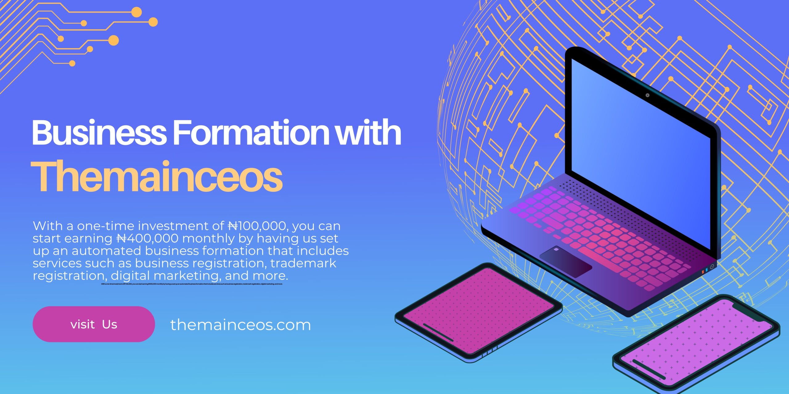 Purple Blue Creative Marketing Business Banner Themainceos Learning